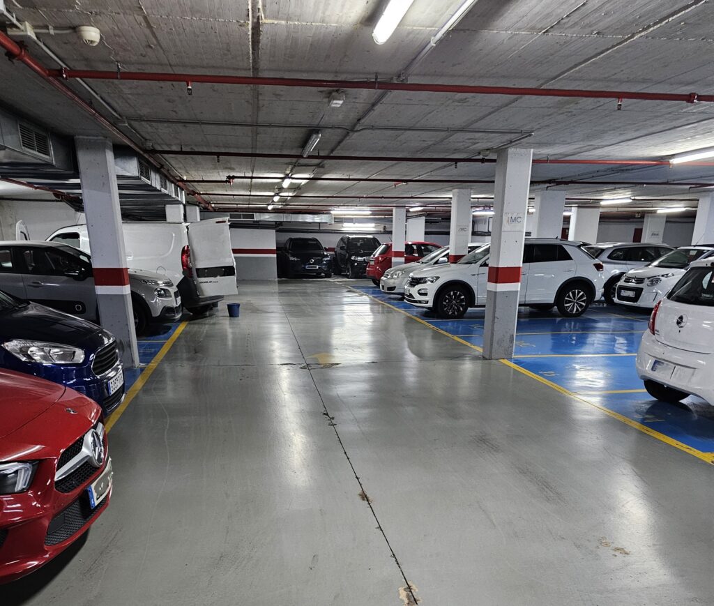 Parking limpio